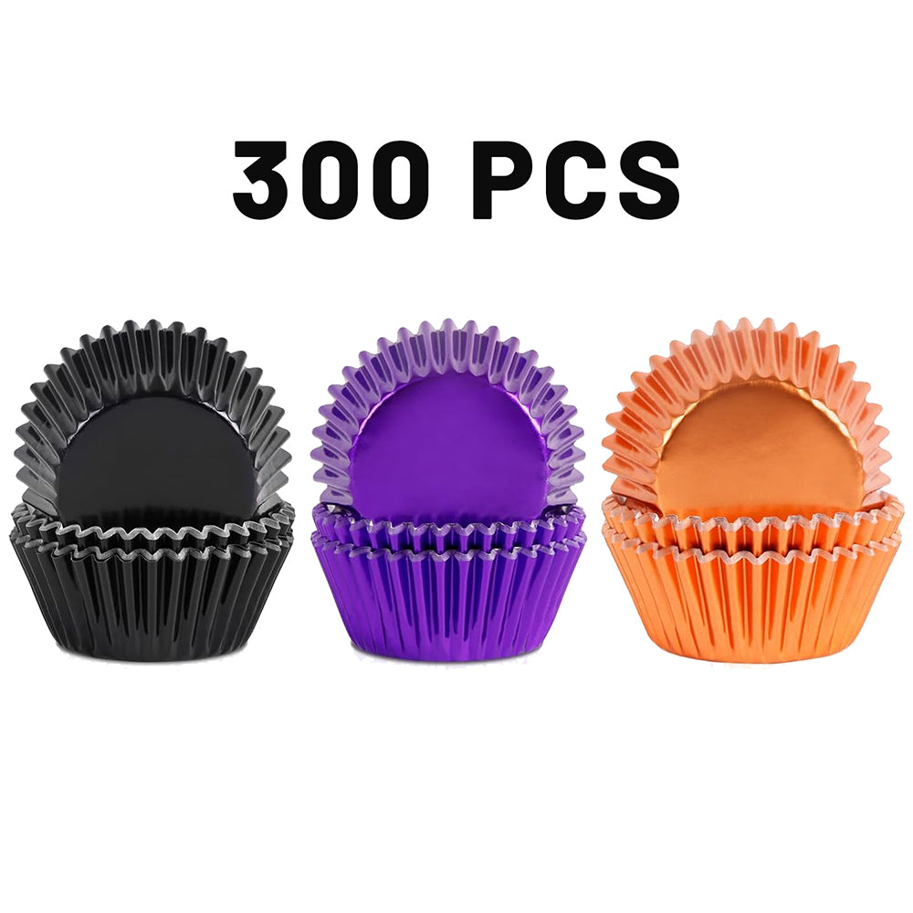 Halloween Cupcake Liners — 300 Pack